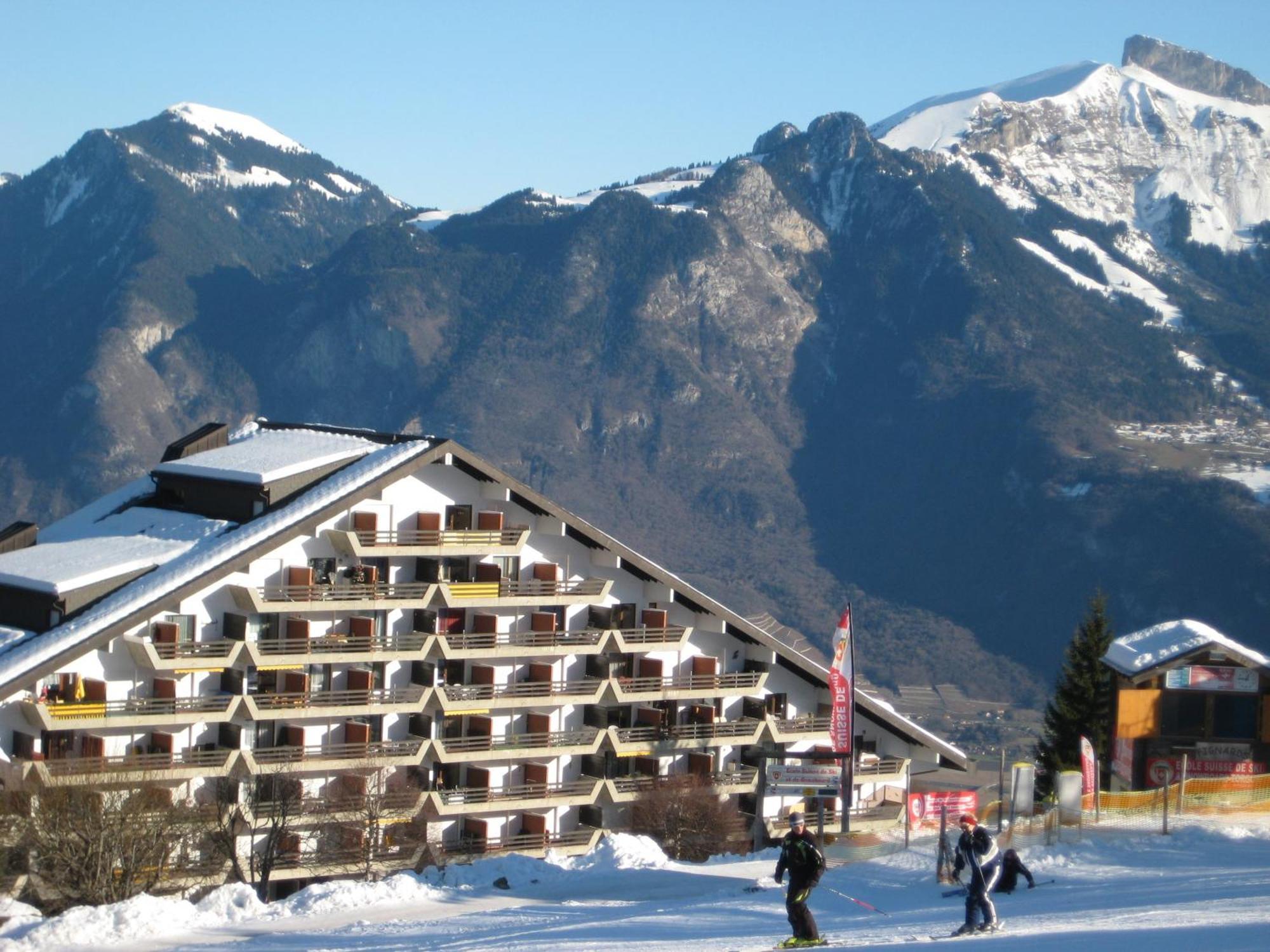 Heerlijke Wandel Of Ski Vakantie In Torgon Portes Du Soleil Exteriör bild